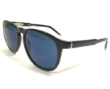 Chris Und CRAFT Sonnenbrille CF 3009L 01N4 Schwarze Rahmen mit Blauer Li... - $139.47