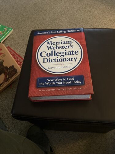 Merriam Webster Collegiate Dictionary 11th Edition By Merriam Webster Hardback Dictionaries 5682