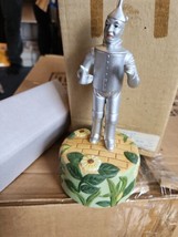 Vintage The Wizard of Oz - Tin Man Music Box Figure by Schmid  - Porcelain WORKS - $28.50