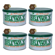 Briwax Original Furniture Wax 16 Oz - Dark Brown (Pack of 4) - €76,46 EUR