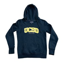 UCSD Hoodie MED Blue Jansport Pullover Sweatshirt Polkadot University Sa... - $29.65