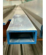 6063 Aluminum Rectangular Tube 1&quot; X 3&quot; X 1/8&quot; Wall 96&quot; Piece - $45.53 CAD