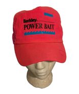 Vintage 90s Berkley Power Bait Fishing Hat Snapback Trucker Pink Lure Neon - $21.99