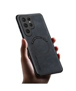Generic Case for Samsung Galaxy S24 Ultra (Color: Blue) Magnetic Leather... - $64.62 CAD
