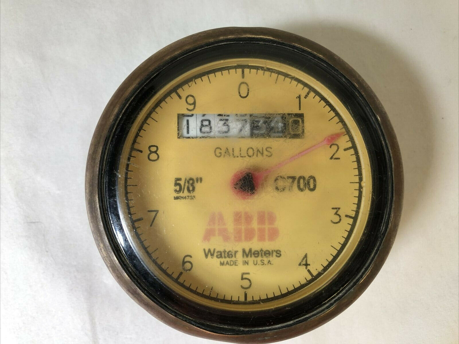 ABB Copper Water Meter - $9.78