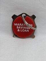 Wisconsin Marathon Savings And Loan Keychain 1&quot; - €8,32 EUR