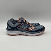 Saucony Guide ISO S10415-5 Womens Gray Blue Lace Up Low Top Running Shoes Sz 7.5 - £35.71 GBP