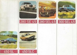 ORIGINAL Vintage 1972 Mercedes Benz Range Sales Brochure Book  - £97.71 GBP