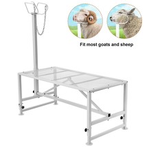 VEVOR Goat &amp; Sheep Stand, 47x23 inch Livestock Stand, Metal Livestock Milking an - £179.60 GBP