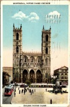 Canada Montreal Notre Dame Catholic Church Posted 1932 Ames Iowa VTG Postcard - £5.99 GBP