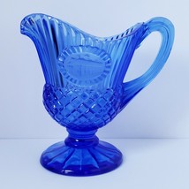 Avon Mount Vernon Cobalt Blue Glass 8 oz. Sauce Creamer by Fostoria - £11.38 GBP