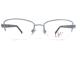 Diane von Furstenberg Eyeglasses Frames DVF8055 400 Brown Blue Cat Eye 51-17-135 - £37.19 GBP