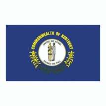 Kentucky State Flag Sticker, Decal, Bumper Sticker Vacation Sticker 3&quot; x 5&quot; - £2.81 GBP+