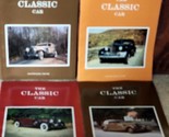 1989 The Classic Car Magazine 4 Issues Full Year Lot Car Club America An... - $14.24