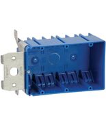 Carlon B349ADJ Outlet Box, New Work, 3 Gang, 5-13/16-Inch Length by 3-5/... - $36.34 CAD