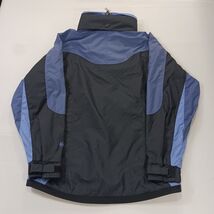 Columbia XL7596  Women's M Black/Blue Interchange Full Zip Hidden Hoodie Jacket image 2