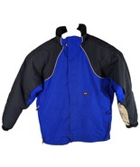MARKER Mens Medium Ski Jacket Snow Royal Blue 90s Snowboarding Vtg - $64.35