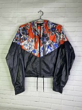 Nike Hyper Femme Crop Cropped Windrunner Jacket Floral AR5151-010 Womens Size L - £30.15 GBP