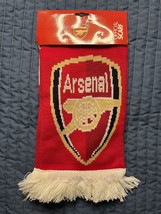 New With Tag ARSENAL Official Football Club Red Bar Scarf Football Soccer - $16.00