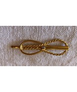 ⭕⭕VTG, Hair Barrette for Women vintage metal, new, length 7 cm, gold metal - $150.76 MXN