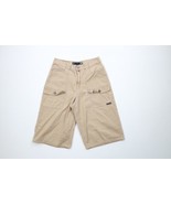 Vintage 90s Guess Jeans Boys 16 Faded Spell Out Baggy Fit Shorts Beige C... - $47.32 CAD