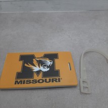 Missouri Tigers College Rubber Luggage Tag, New - £5.41 GBP