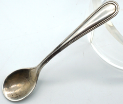 Sterling Silver Salt Dip Spoon WEBSTER COMPANY - North Attleboro, MA - £15.94 GBP