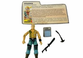 Gi Joe Cobra action figure military Hasbro complete 1984 Dreadnok Buzzer file - £42.67 GBP