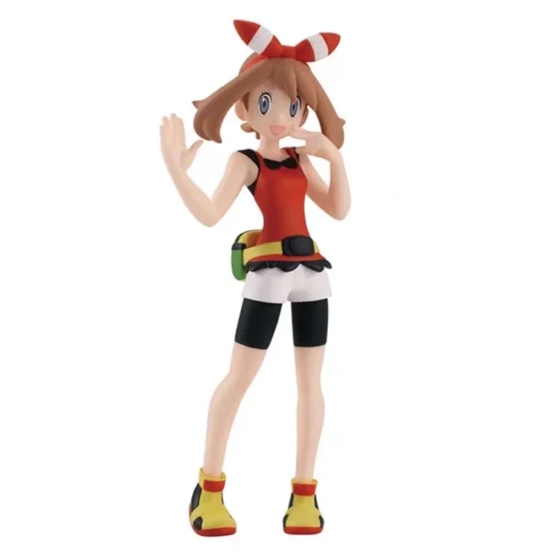 Pokemon Trainer Figures Kawaii Character Actress Haruka May Model Toy With Base - £11.11 GBP