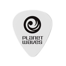 Planet Waves White-Color Celluloid Guitar Picks Pack of 10 - Light  - £15.63 GBP