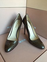 New PRADA Miu Miu Metallic Gray High Stilettos Heels Size 40 Women Shoes S1 - $349.99