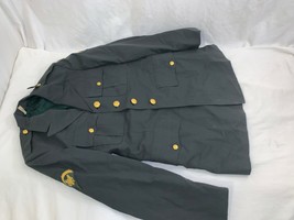 Mens Vintage Vietnam Us Army Uniform WOOL/POLY Blend Tropical Coat 38L 38 Long - £35.13 GBP