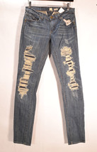 Roxy Womens Jeans Distressed Patch Super Skinny 3 - £30.93 GBP