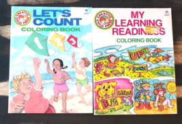 2 Vtg 1986 Coloring Books - Creative Child Press Let&#39;s Count Learning Re... - $9.90