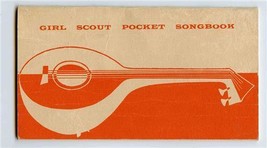 Girl Scout Pocket Songbook 1956 Girl Scouts of America  - $11.88
