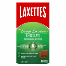 Laxettes Senna Laxative Chocolate 48 Chewable Tablets - $76.64