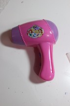 Disney Princess Vanity Replacement part Hair Dryer Pretend Play pink works - £10.12 GBP