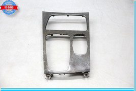 02-08 BMW 745I 745LI 750I FRONT CENTER CUP HOLDER CHROME BEZEL TRIM Q5901 image 6