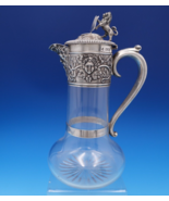 H. Woodward and Co English Victorian Sterling Claret Wine Decanter Pitch... - $1,772.42 CAD