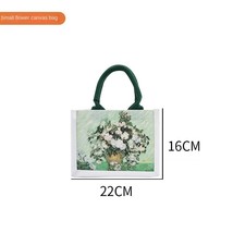New Year&#39;s Gift Canvas Bag New Large Capacity Tote Bag Girls Commuting Three-dim - £52.24 GBP