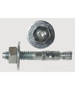 3 pack 6422 drill dia-1/2 705591440203 Peco 1/2 x 3-3/4 wedge anchor zinc - $4.97
