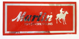 Marlin Rifle Shotguns vintage advertising dealers sticker - £11.00 GBP