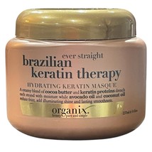 OGX Ever Straight Brazilian Keratin Therapy Hydrating Keratin Masque 8 o... - £26.02 GBP