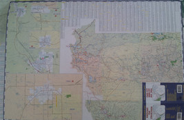 Northwest Utah Park Heber Price Vernal 27 x 39 Laminated Wall Map (G) - £37.19 GBP