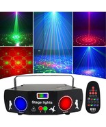 Dj Laser Lights For Party,Professional 5 In 1 Rgbuv Party Lights,Dj Disc... - $87.38 CAD