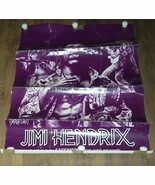 Jimi Hendrix Tribute Poster Vintage 1988 Bradford Artist - $64.99