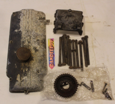 BMW 2002 OEM Valve Cover And Timing Cover Plus Bolts Chain Sprocket Parts - £51.43 GBP