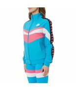 Kappa Football Cimanhi Track Jacket Blue Turkis Hot Pink Black - S - NWT - $850.74 MXN