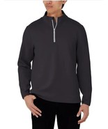 Kirkland Signature Mens Sweater Black Half Zip Moisture Wicking Stretch ... - $736.47 MXN