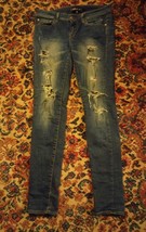 000 Womens Forever 21 Jeans Size 28 Regular Used Dark Denim - $223.49 MXN